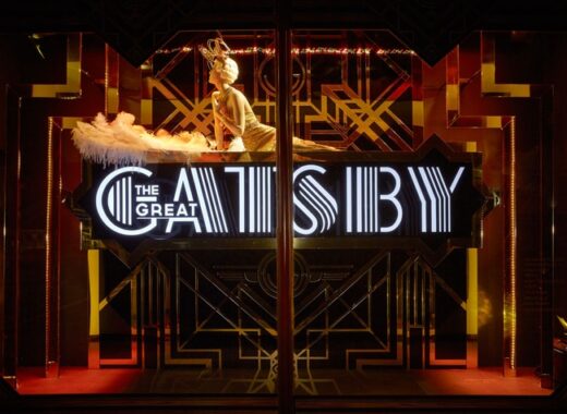 Harrods Great Gatsby Window
