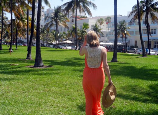 Topshop Tangerine Dress