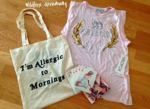 Wildfox Giveaway - The P-Ho Diaries