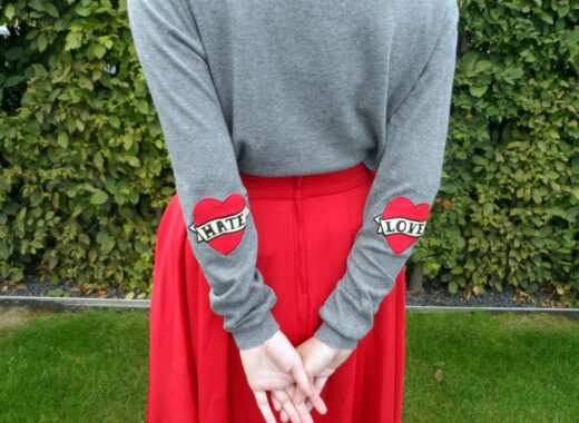 Autumn Love Hate Jumper ASOS