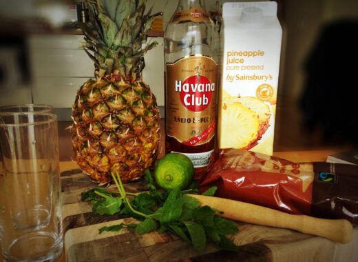 The P-Ho Diaries Pineapple Mojito