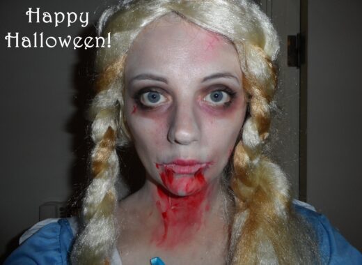 Zombie Make-Up Halloween The P-Ho Diaries