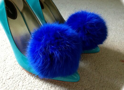 Cleo B Pom Pom Shoe Clips