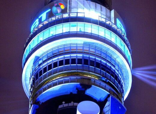 BT Tower Christmas Messages