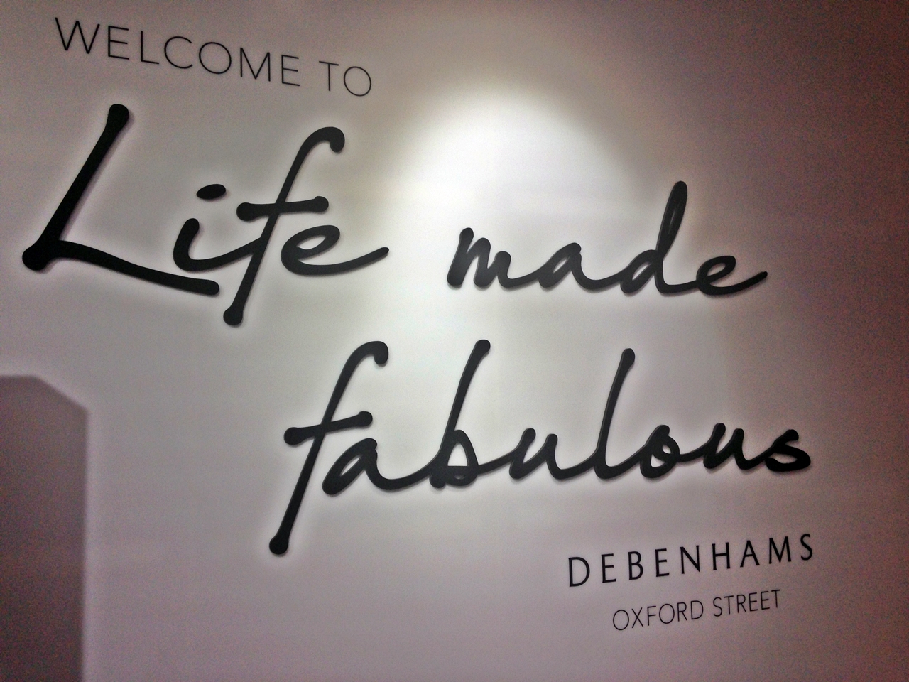 Debenhams Oxford Street Store Fabulous Fortnight