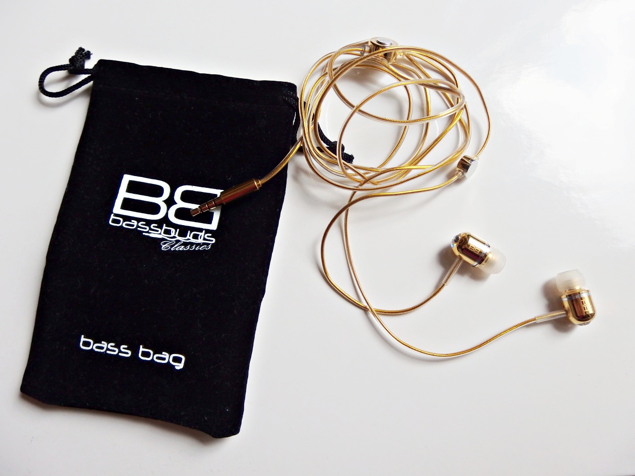 Bassbuds 24 Carat Gold Earphones