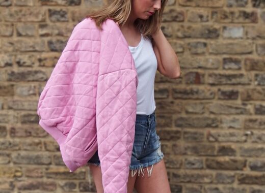 Motel Quilted Bomber Jacket