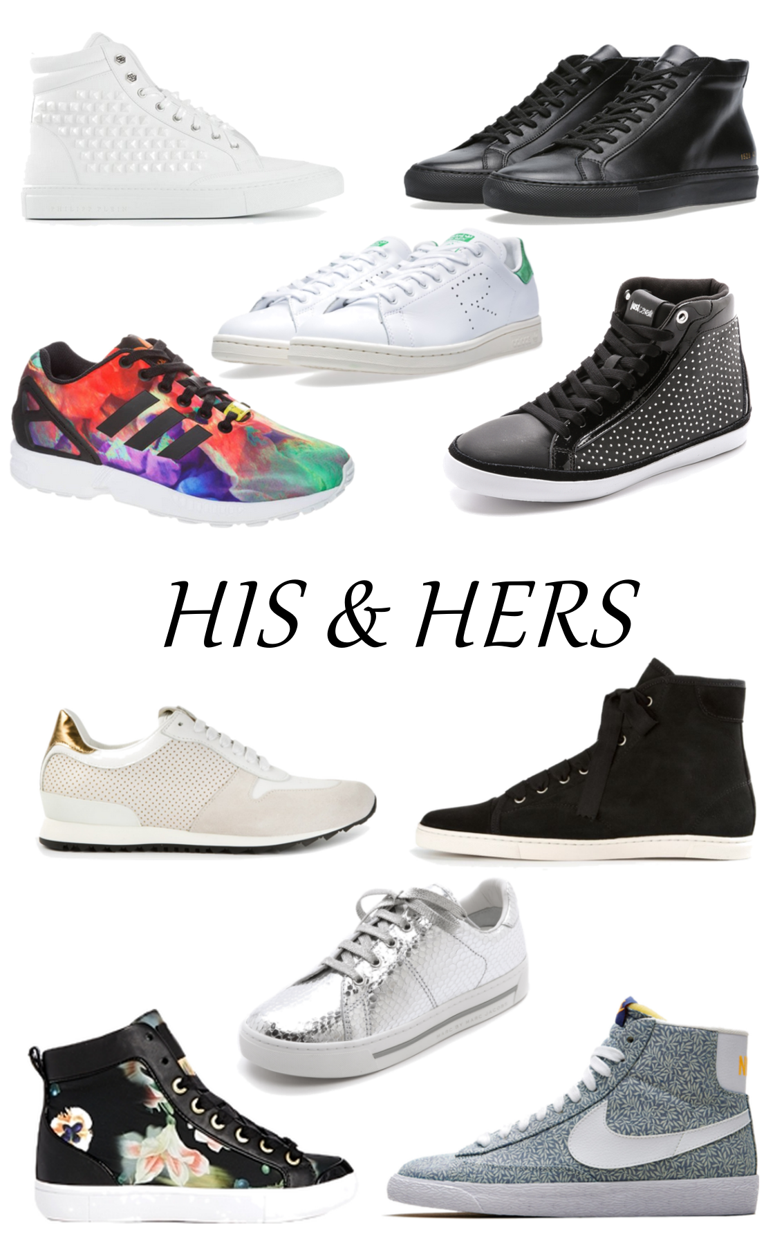His & Hers - Trainers To Dress Up In