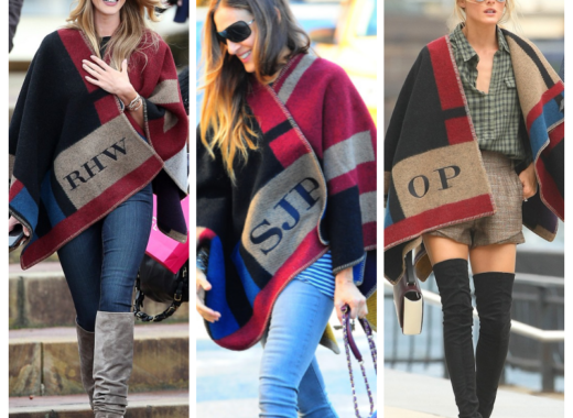 Burberry blanket cape dupes