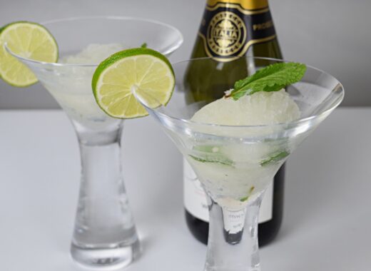 Hugo Fizz Sorbet Recipe