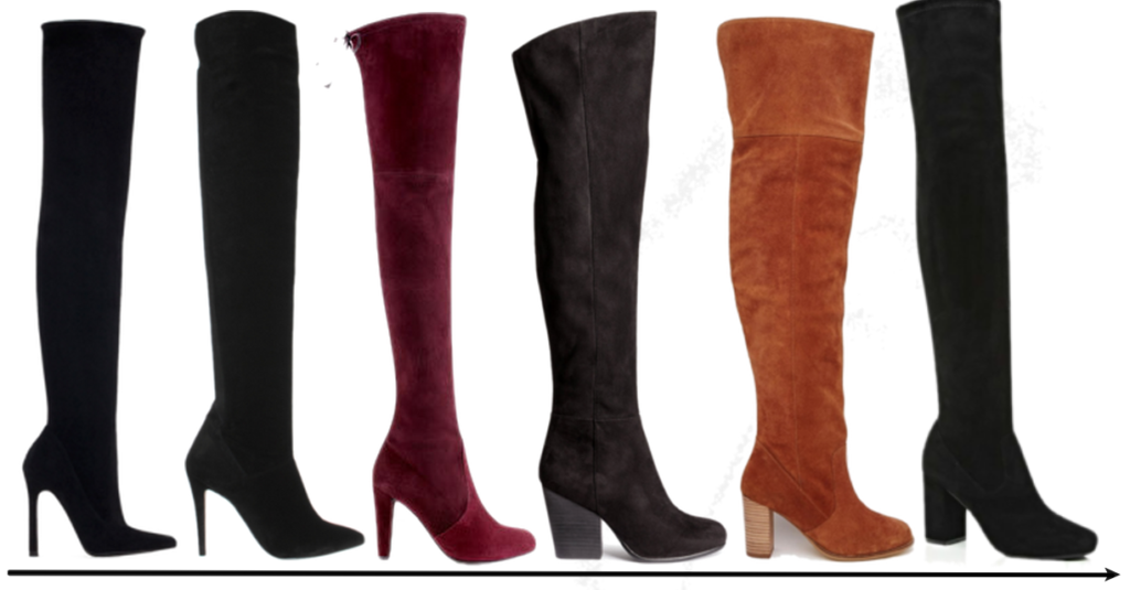 Over The Knee Boots High Street AW15
