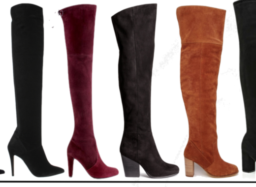 Over The Knee Boots High Street AW15