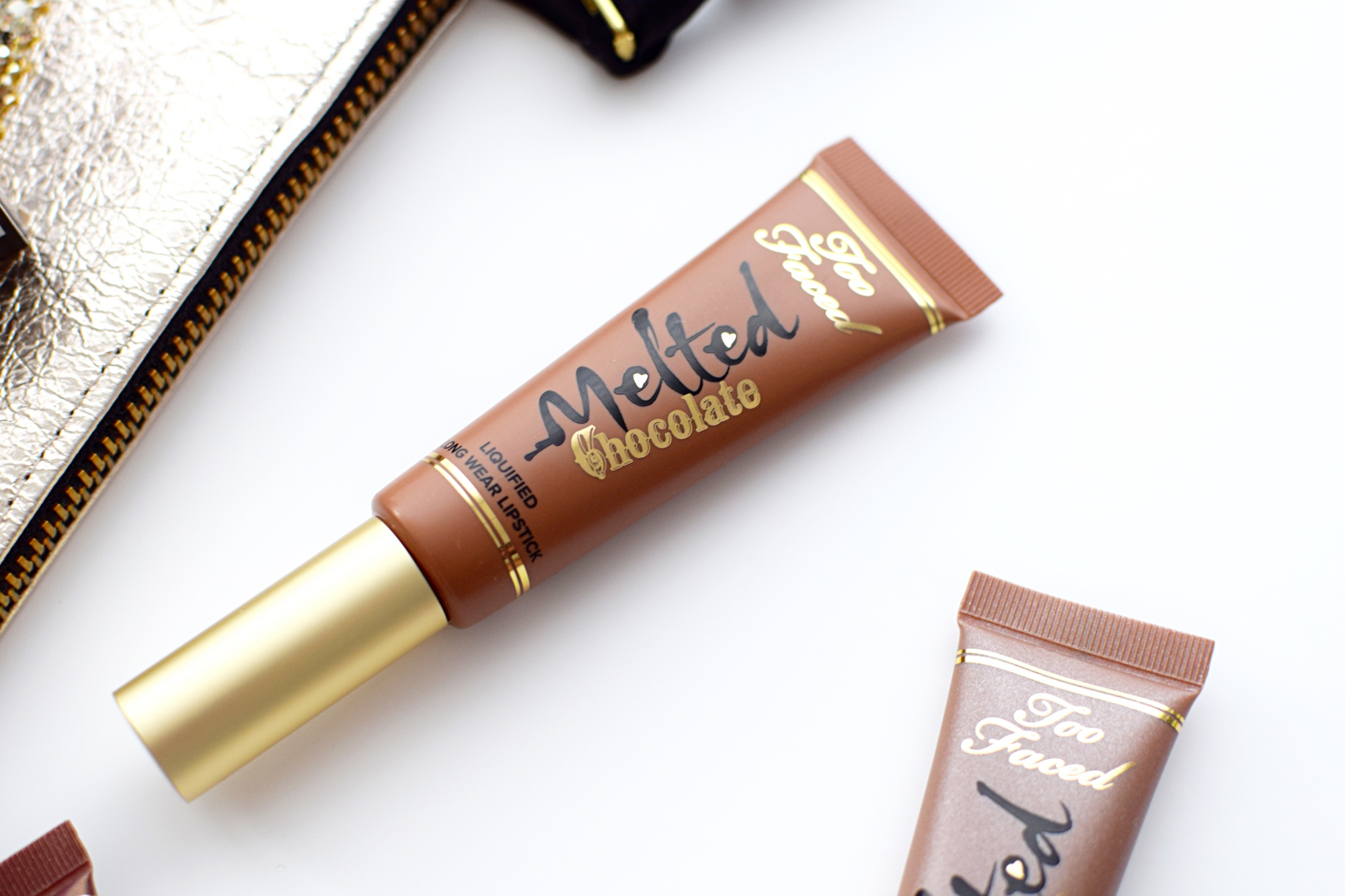 Too Faced Melted Chocolate Liquid Lipstick Review