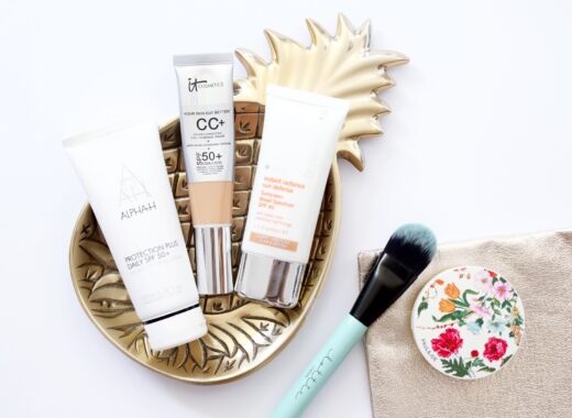 Tinted moisturisers with SPF