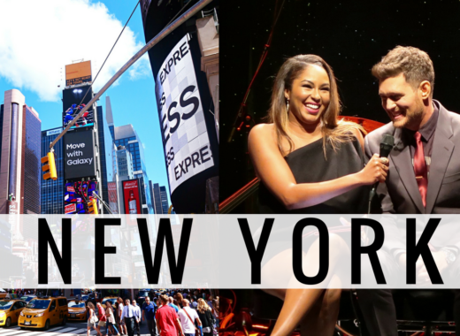 Micheal Buble New York perfume launch