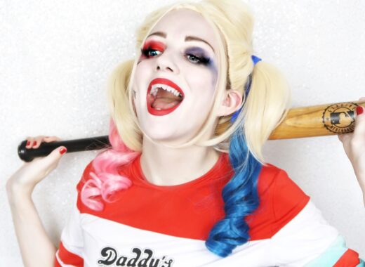 Harley Quinn Suicide Squad Halloween Makeup Tutorial