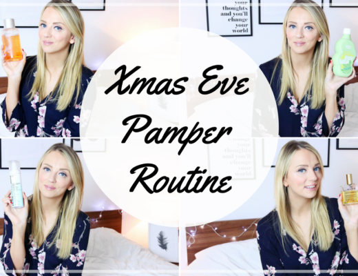 Christmas eve pamper routine