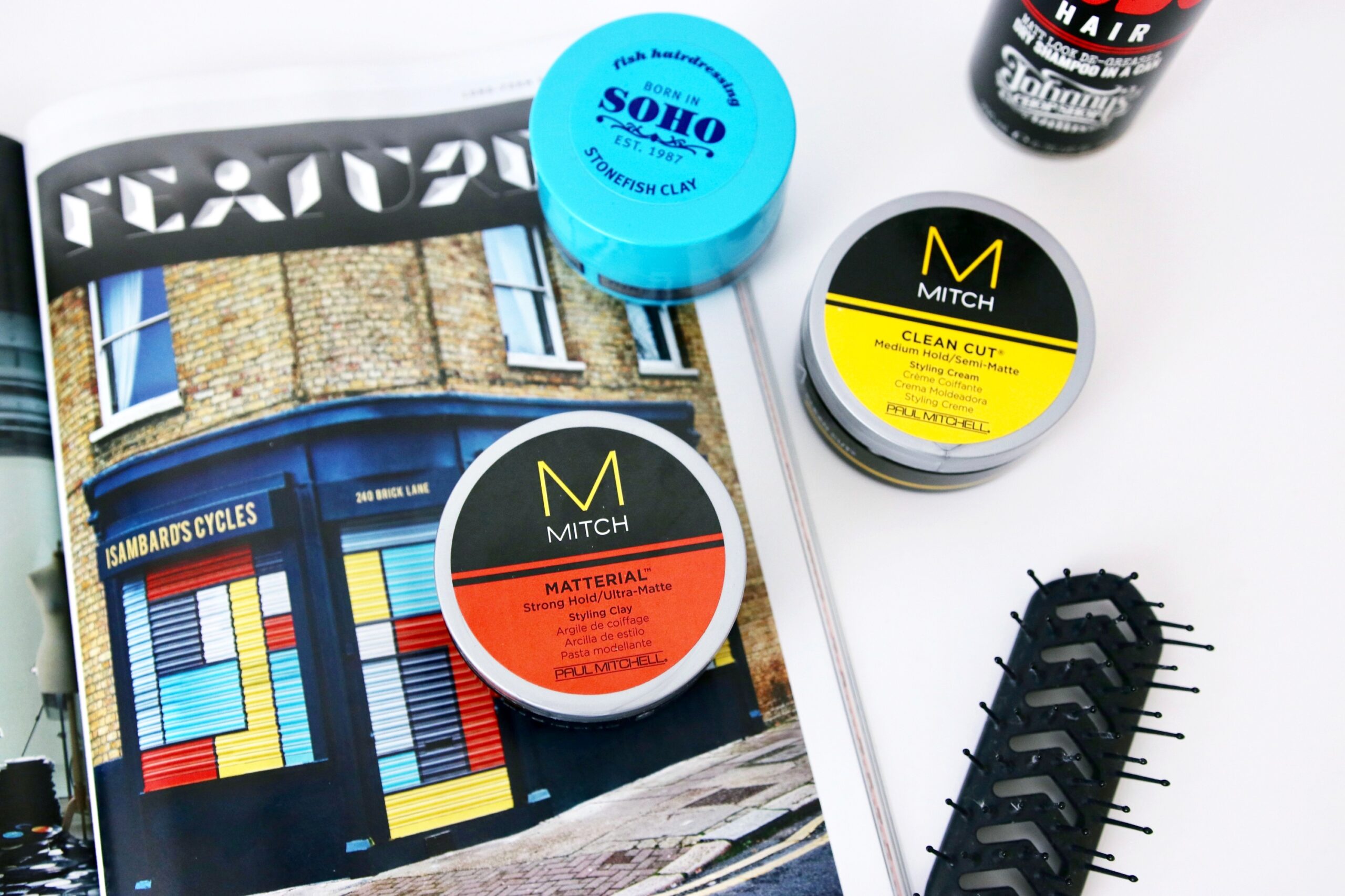 Best Men's Hair Styling Products - Paul Mitchell, Fish, L'Oreal Homme