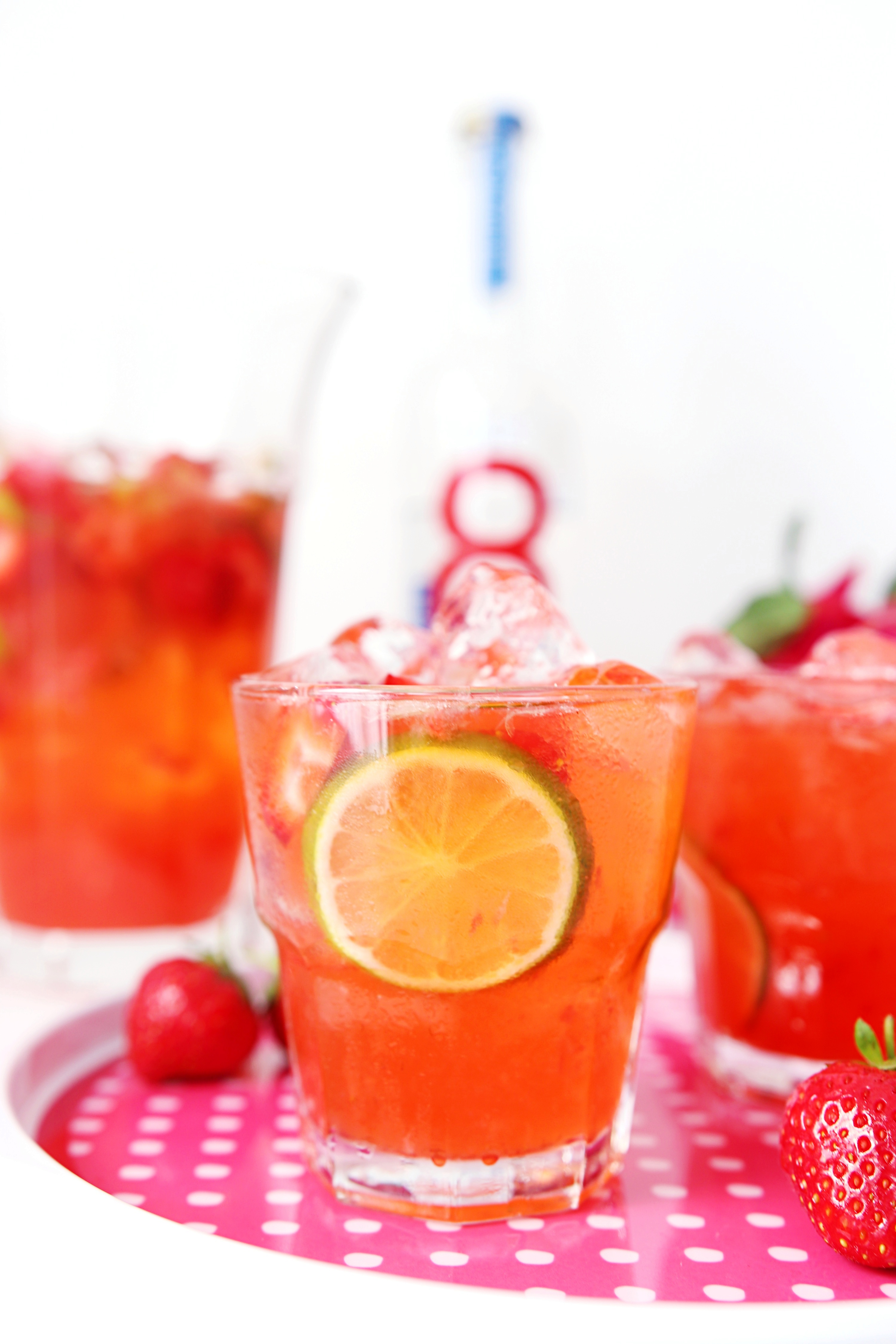 Strawberry Tequila Refresher Cocktail - Tequila Cocktail Recipe