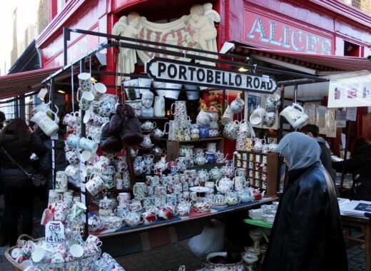 Portobello Road Market - Best Markets In London - The LDN Diaries