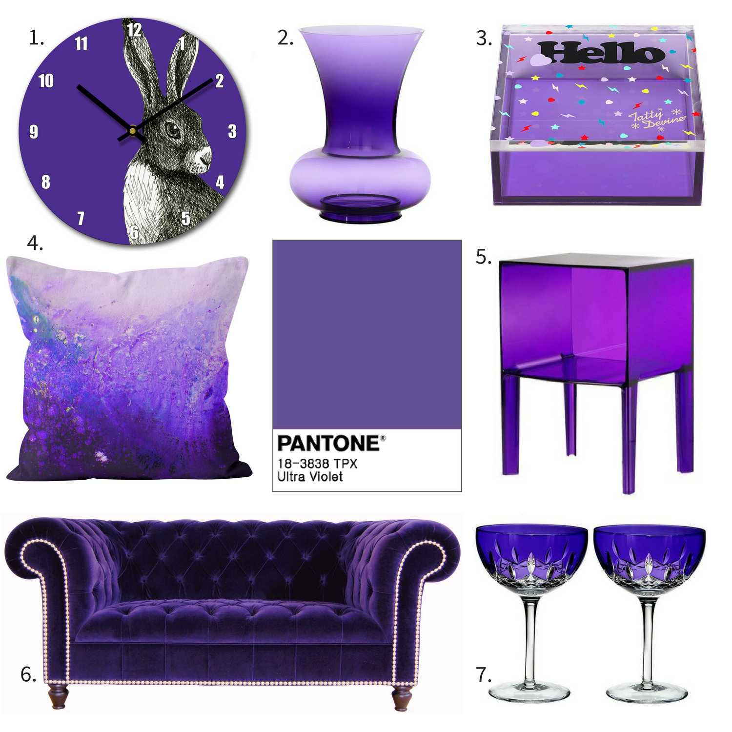 Pantone Colour Of The Year Ultra Violet