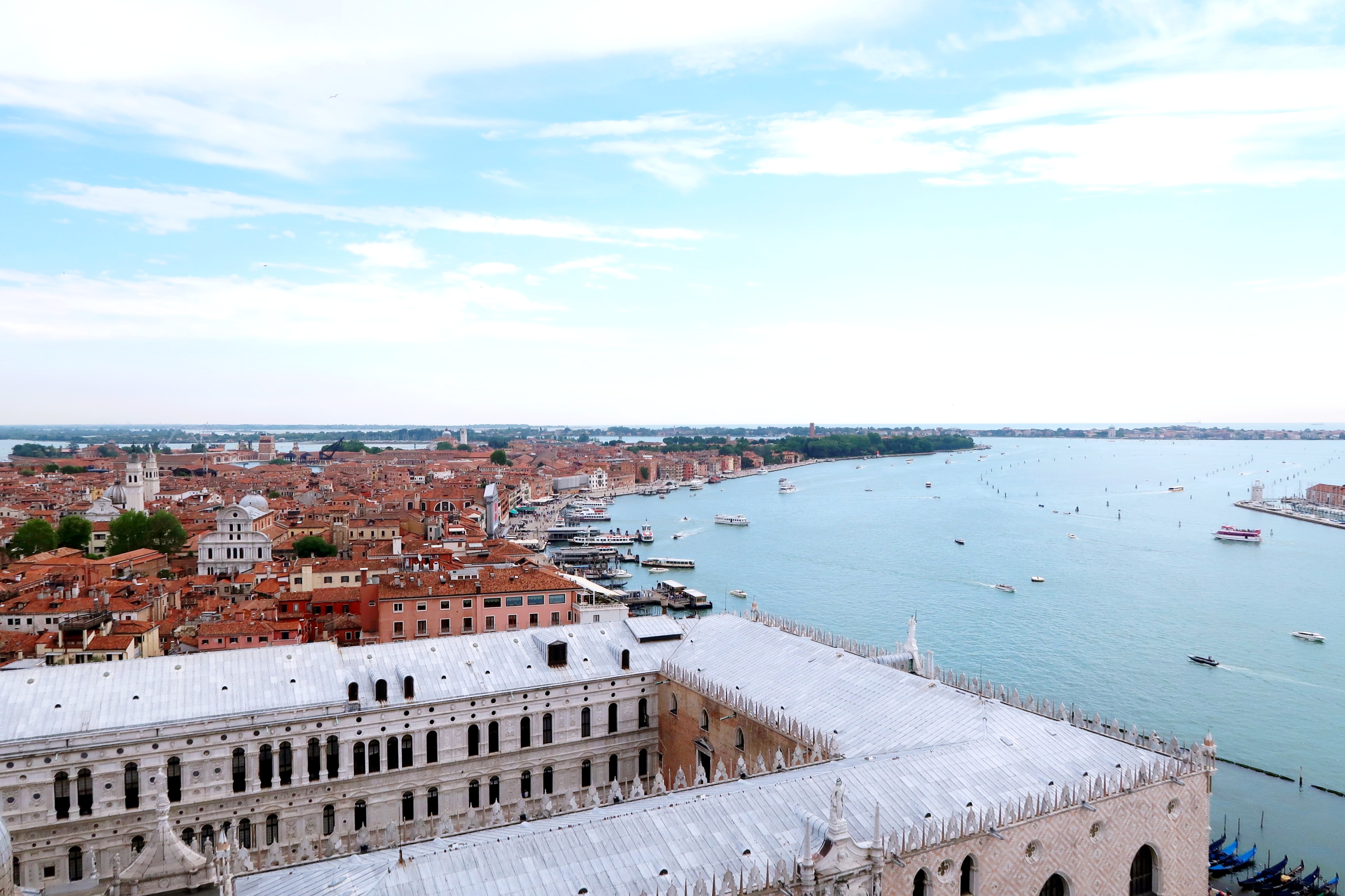 View from Bell Tower Piazza San Marco