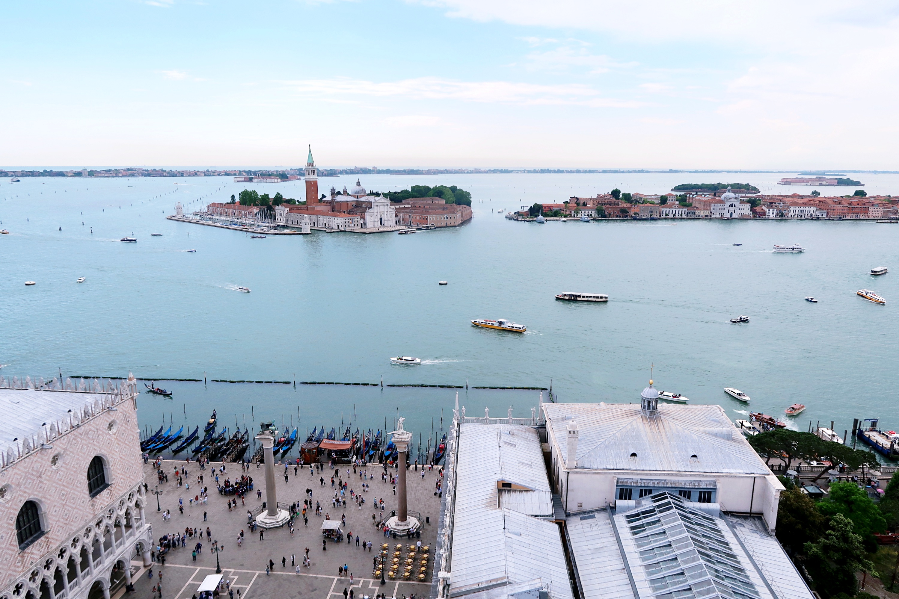 View from Bell Tower Piazza San Marco
