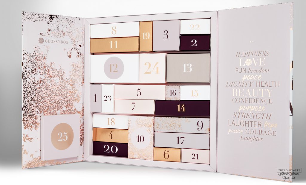 GLOSSYBOX Advent Calendar 2018 - The LDN Diaries