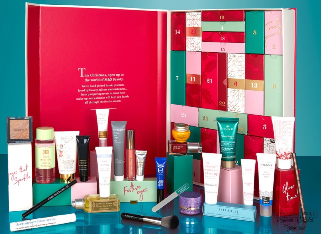 Marks & Spencer Beauty Advent Calendar 2018 - The LDN Diaries