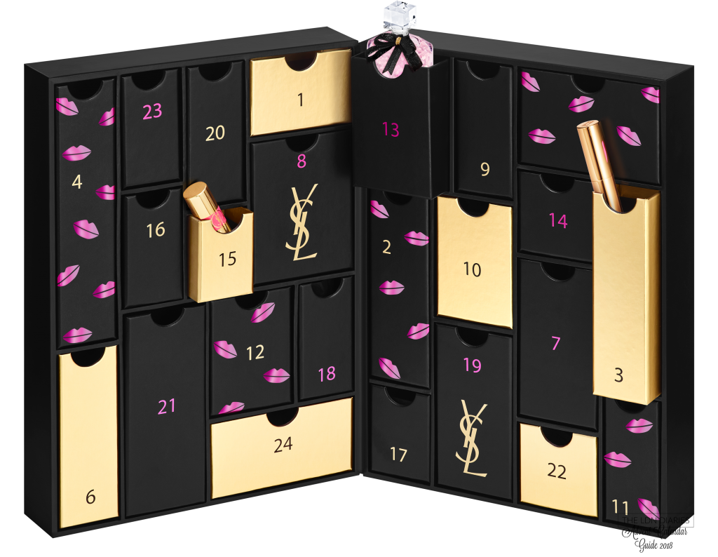 YSL beauty advent calendar 2018 - The LDN Diaries