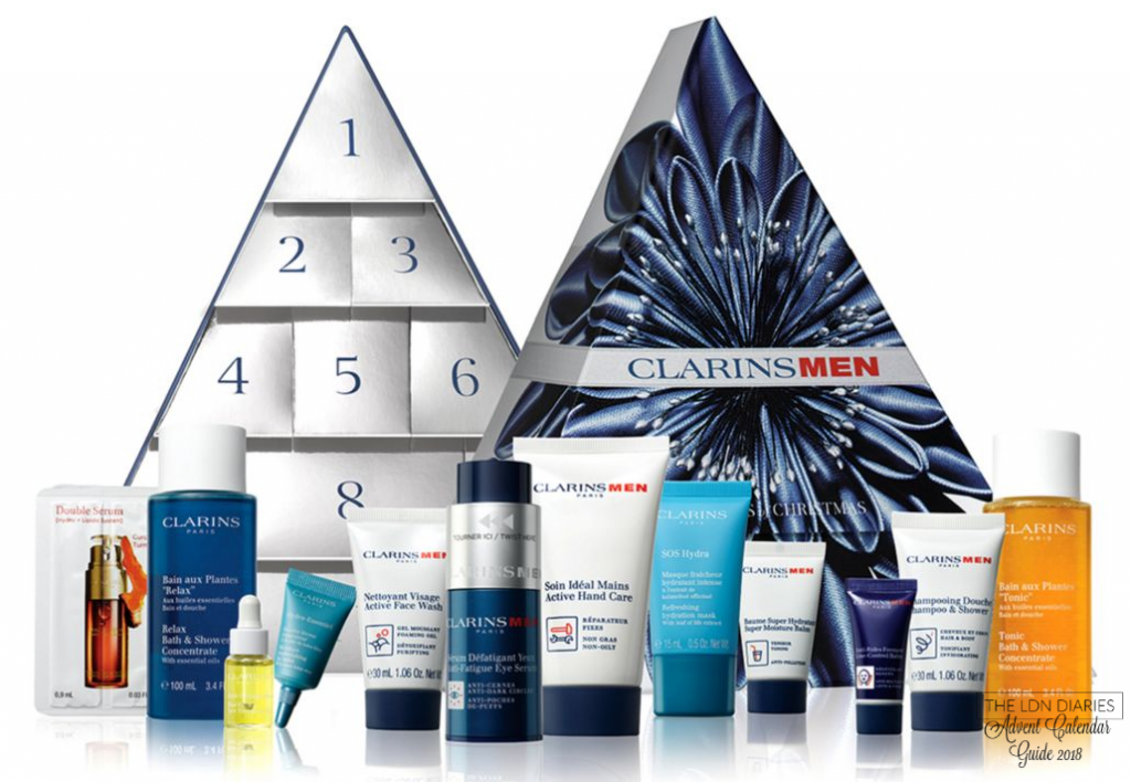 Clarins Mens Advent Calendar 2018 - The LDN Diaries