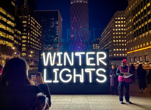 Winter Lights Festival 2020 Canary Wharf - The LDN Diaries