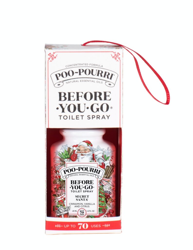 Poo-Pourri Secret Santa Ornament 