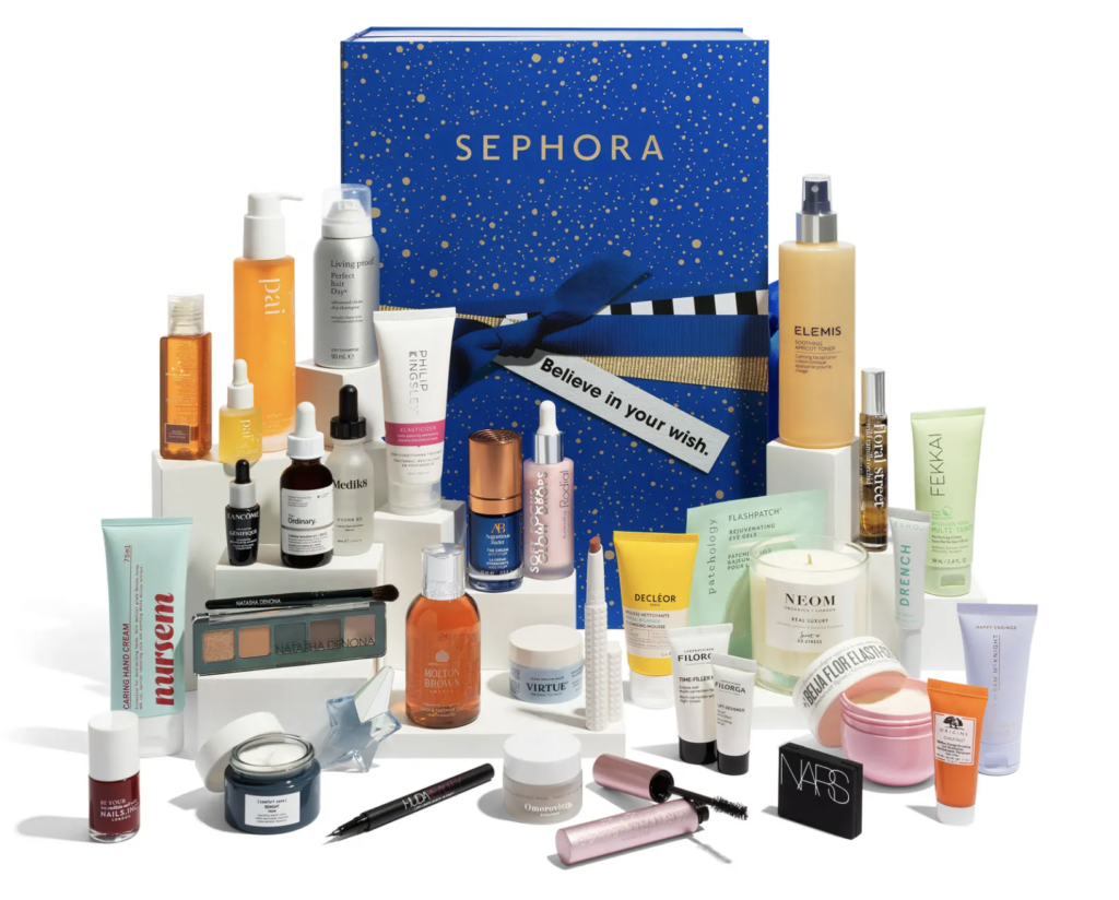 Sephora beauty advent calendar 2022