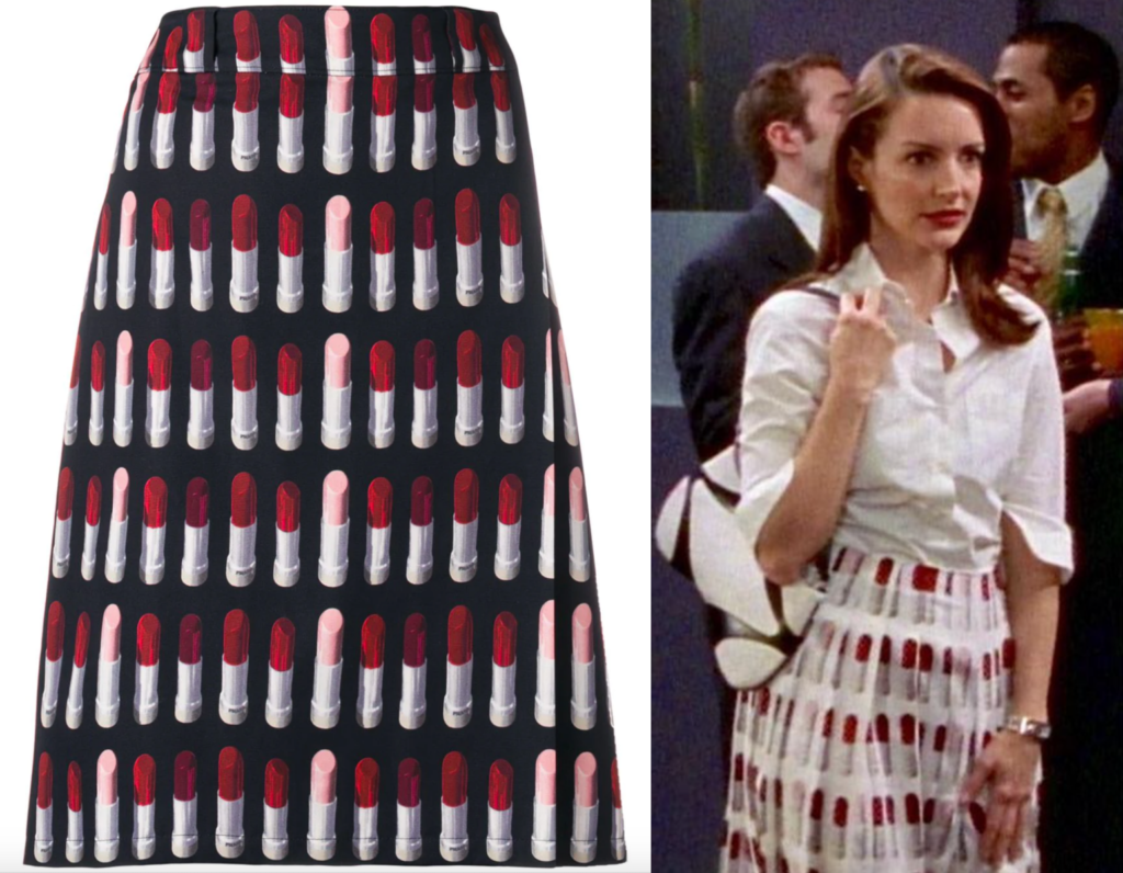 Sex and the city lipstick skirt Charlotte